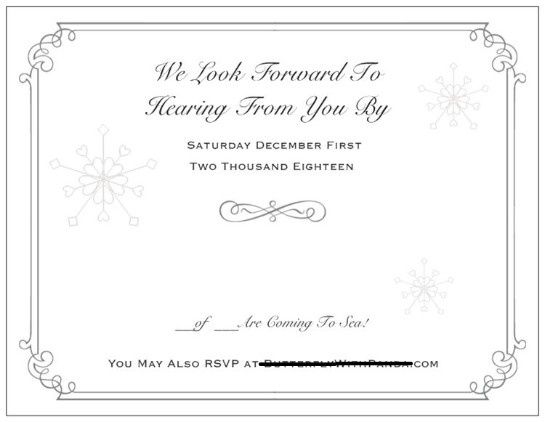 RSVP Card Front