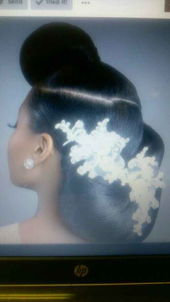 Show me your wedding hair!