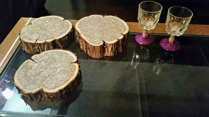 I'm my own glittered covered slave! Updated Pics!