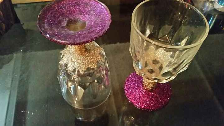 I'm my own glittered covered slave! Updated Pics!