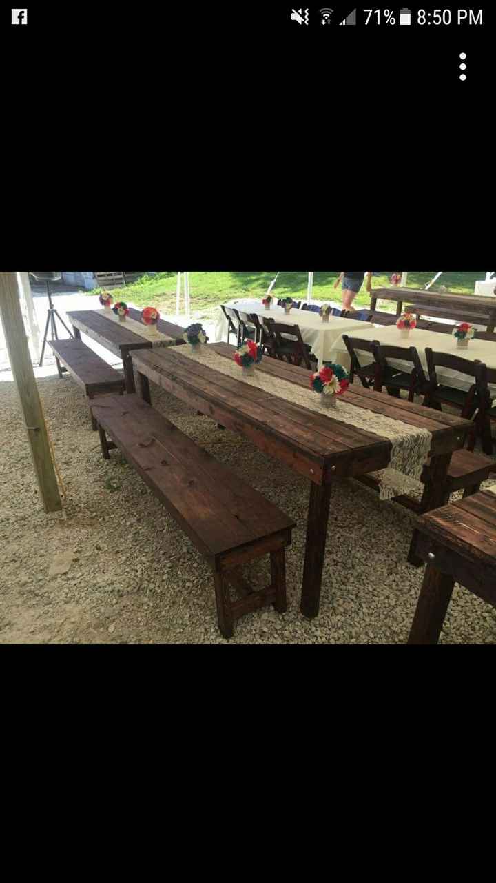 Rustic/barn unique centerpieces