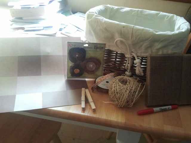 card box help...it's a pile of supplies!