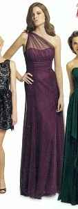 Jewelry to compliment dress with shoulder strap?