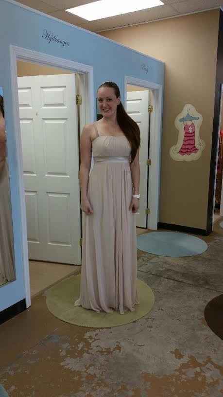Girls finally got their dresses