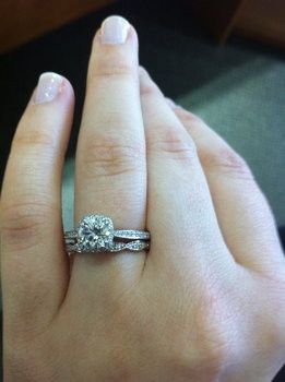 Wedding band added to E-ring or New band?