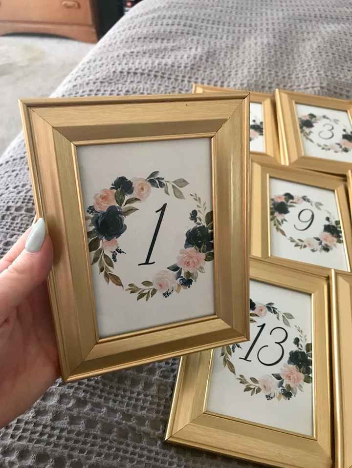 Table Numbers