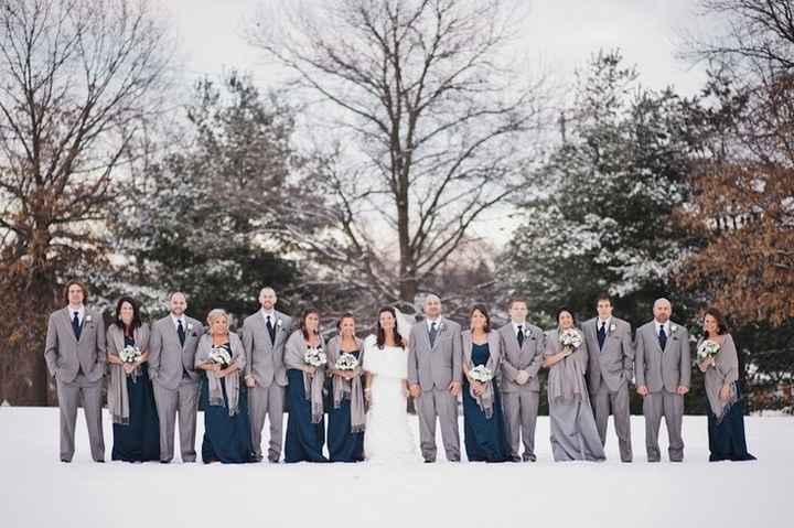 Navy Blue BM dresses?