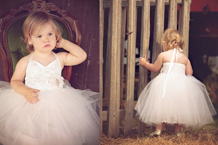 I wanna see your flower girl dresses!!