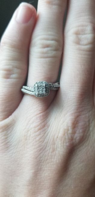 Wedding band that goes with my engagement ring 2