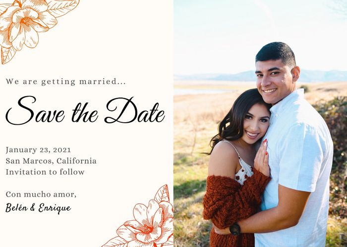 Diy: Save the Date 1