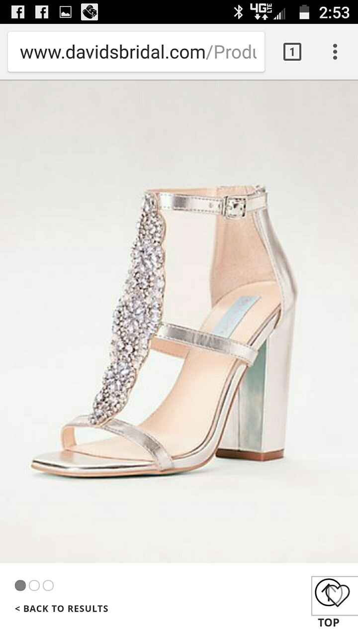  Where did you buy your heels? - 1