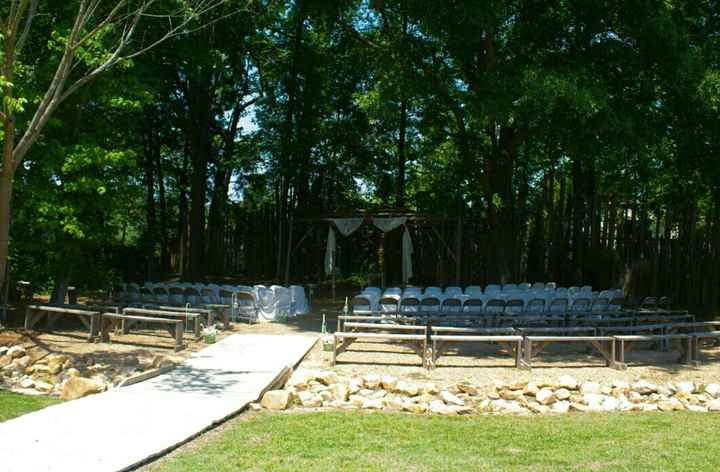 Ceremony & Reception Set-up: Show & Tell! - 1