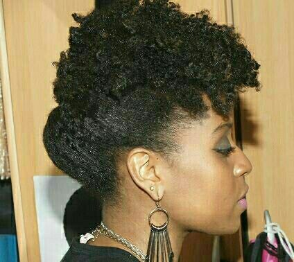 Natural hair bride - 1