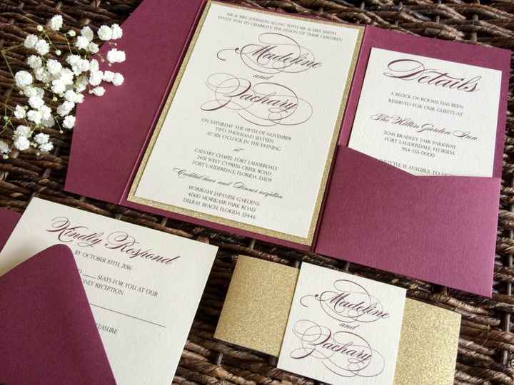 Show me your wedding invitations!