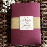Show me your wedding invitations!