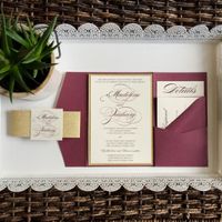 Show me your wedding invitations!