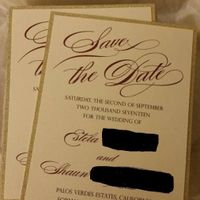 Let's see those Save the Dates and invites!