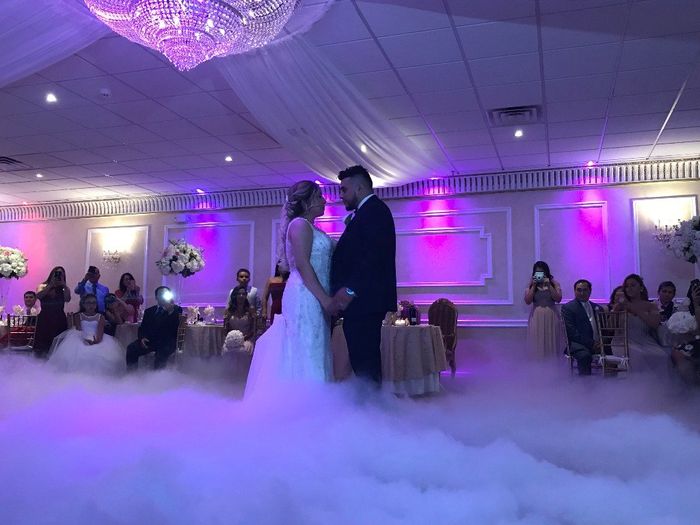 Our First Dance under the sky