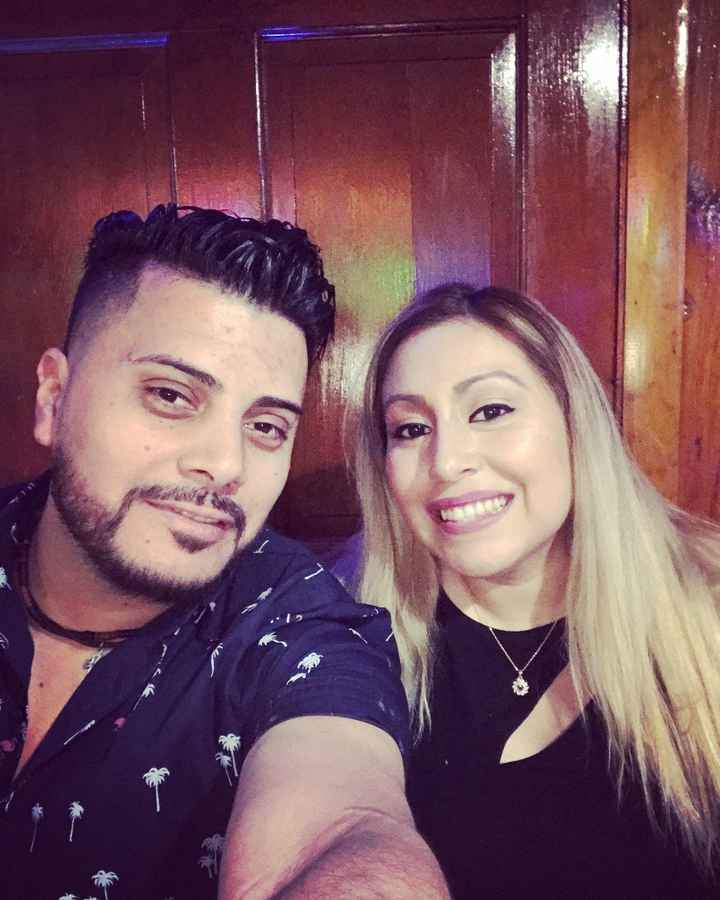 Us 28 days before the Wedding Day