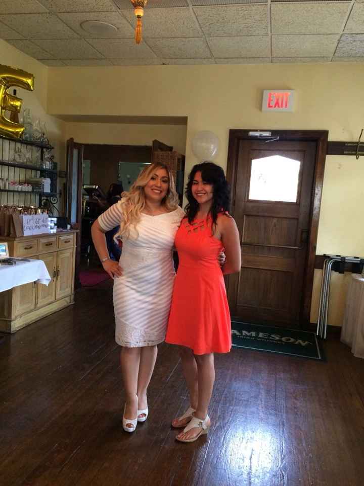 Bridal Shower with my cousin Saby