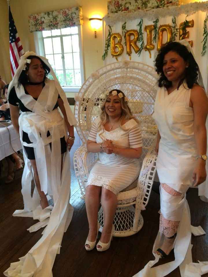 Wedding Dress Game for My Bridal Shower