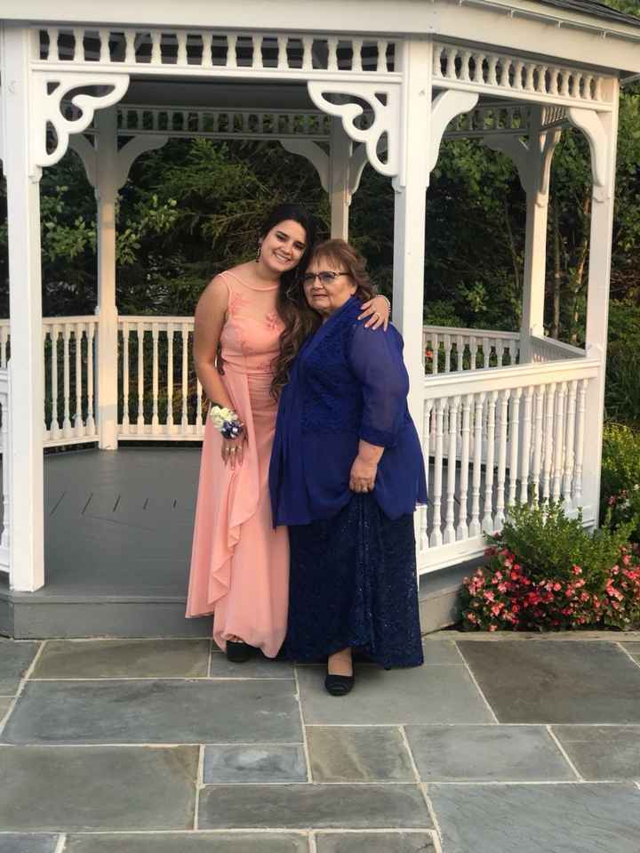 Groom's Grandma and cousin that came from Argentina.