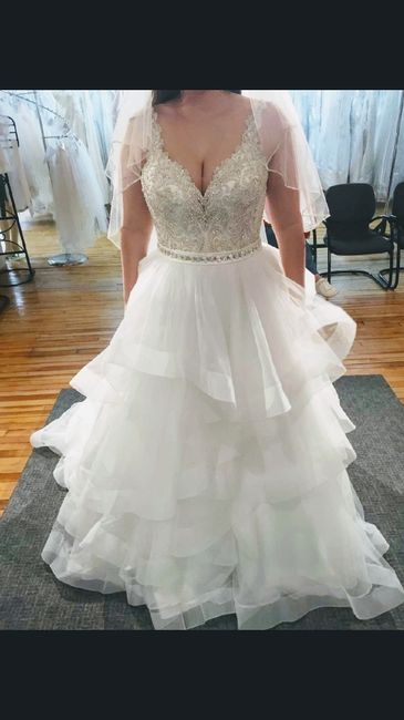 Plus Size Lace or Tulle Wedding Dresses -- show me yours?