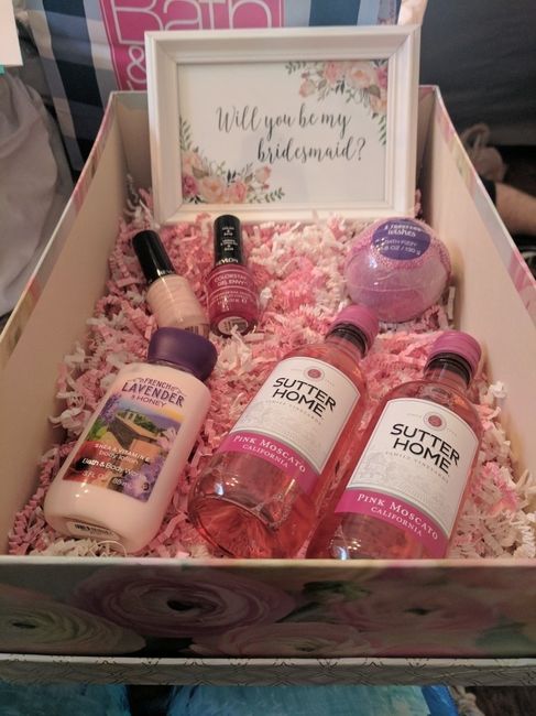 Bridesmaid Proposal Gift Finished!