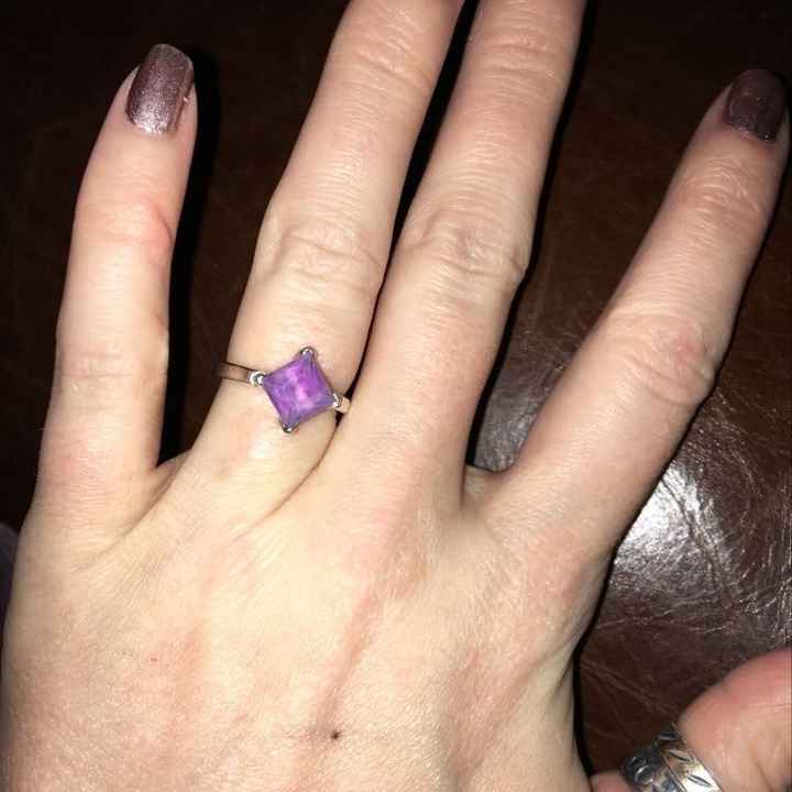 Band came in! Obviously had to try it on :)