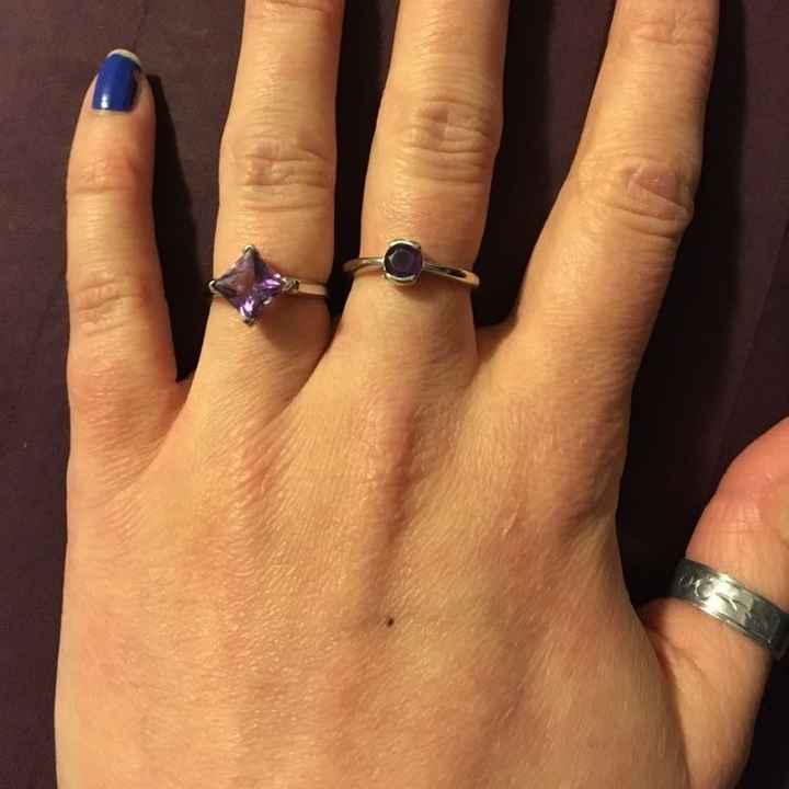 Can't find a matching wedding band