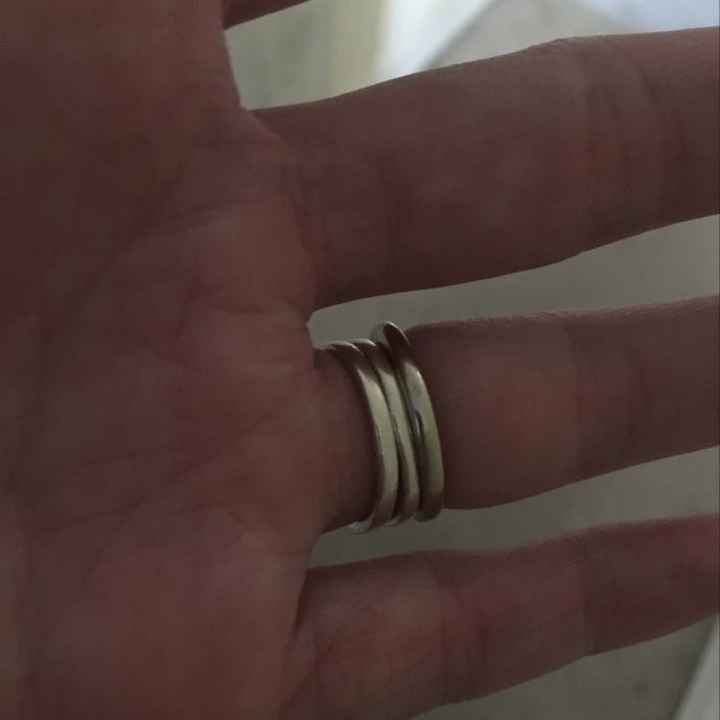 Mixing metals for rings