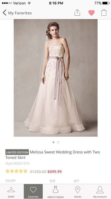 Wedding Dresses Colors that aren't White, Ivory or Champagne but not super colorful either?