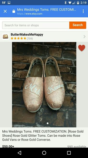 Where to find wedding shoes...