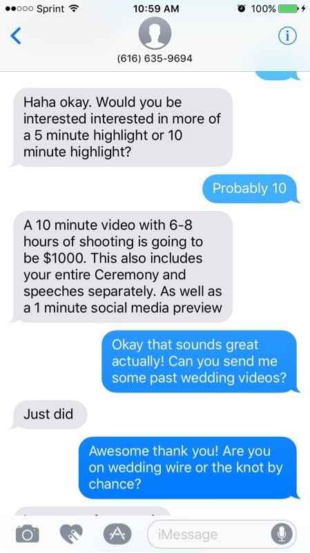 Videographer help!