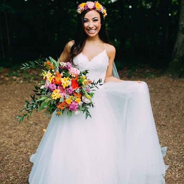 Ballgown & Flower Crown