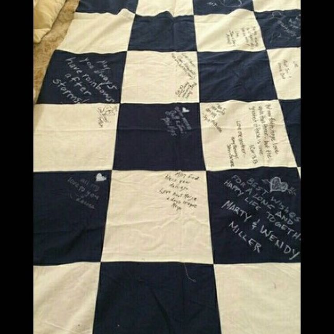 Guestbook quilt