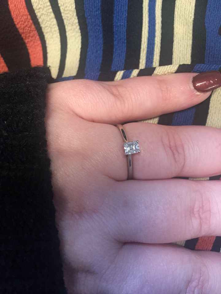 Did you help pick your ring? - 1