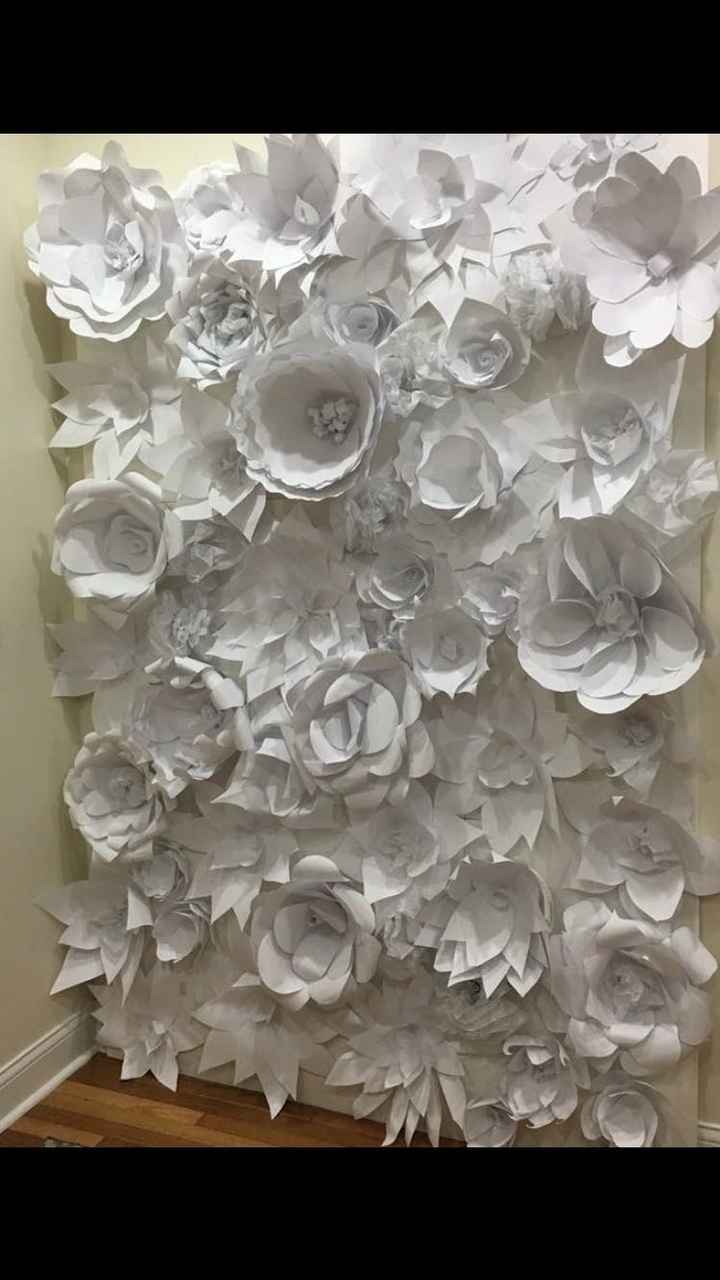 DIY Flower Wall