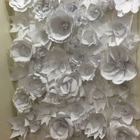 DIY Flower Wall
