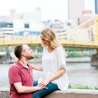 Engagement pics with a spray tan!