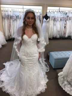 Wedidng dress came in - 1