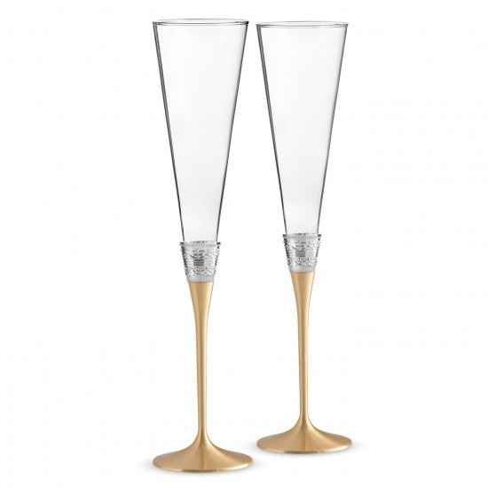 Cake cut set/champagne flutes