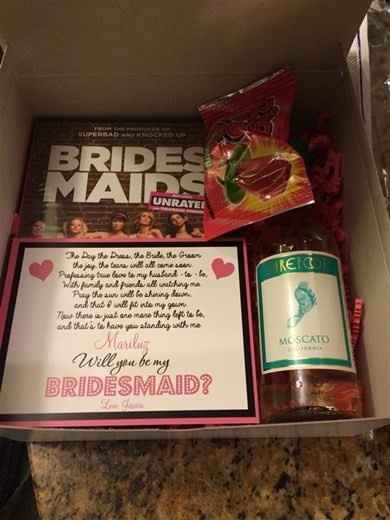 *SPINOFF* How I "proposed" to my bridesmaids