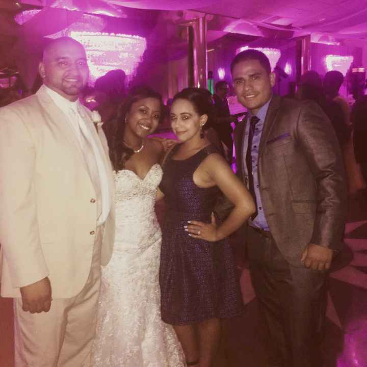 Did anyone attend a wedding this past weekend?