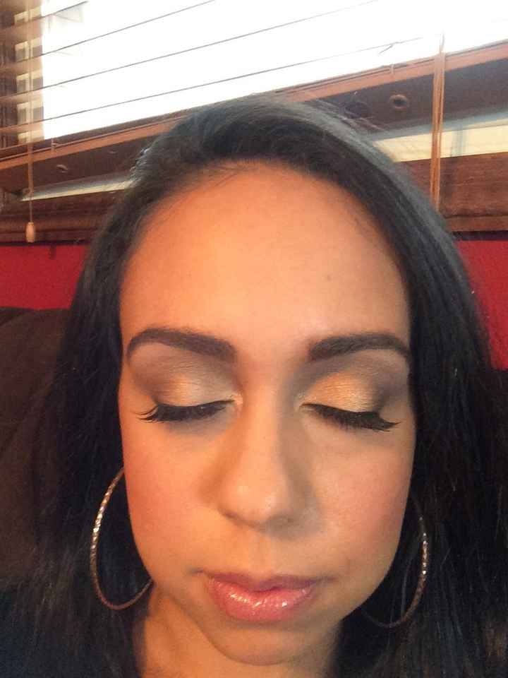 Makeup trial! What do you think?