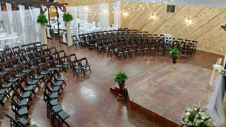 Ceremony/reception same location