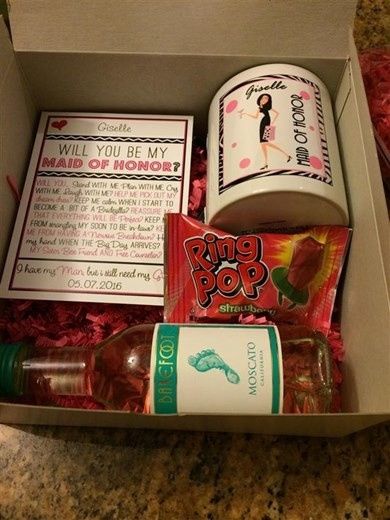*SPINOFF* How I "proposed" to my bridesmaids
