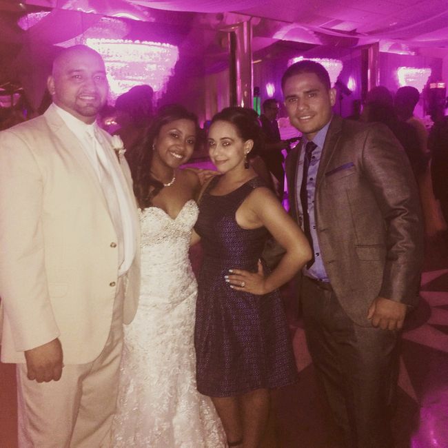 Did anyone attend a wedding this past weekend?