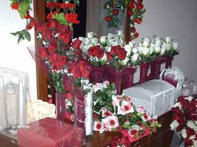 How much room does your wedding stuff take up in your house??