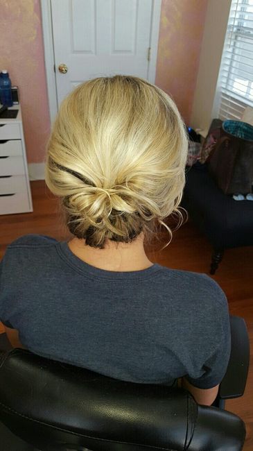 Headed to my bridal shower.